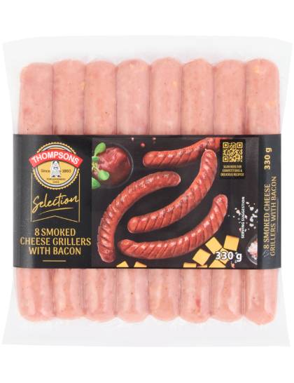 Smoked Cheese Grillers With Bacon