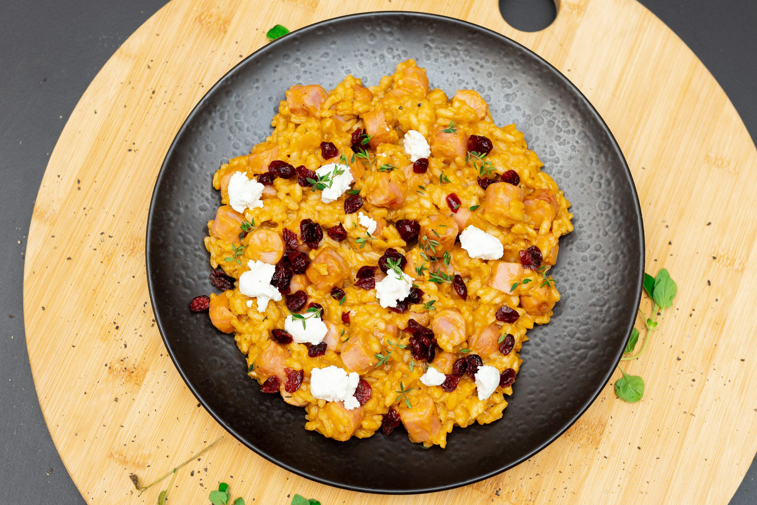 BACON GRILLER & ROASTED BUTTERNUT RISOTTO